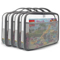 holay 4 Packs Large PVC Toy Storage Organizer by OrganizeYourLifeWithholay