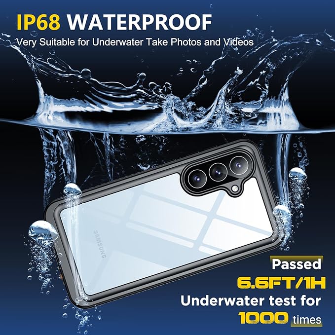 SPIDERCASE for Samsung Galaxy S26 Plus Waterproof Case, IP68 Underwater Full - Image 5