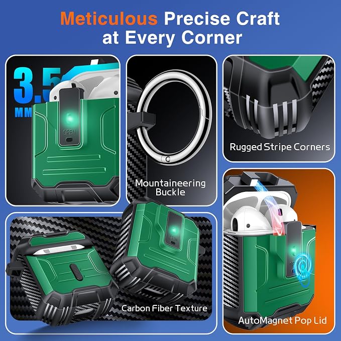 Armoured Heavy Duty for AirPods 1/2 Generation Case - Image 6