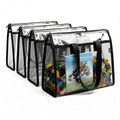 HOLAY 4 Pack Clear Toy Storage Bags by OrganizeYourLifeWithholay