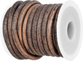 GENIQUE Real/Genuine Round Leather String Cord by GENIQUE