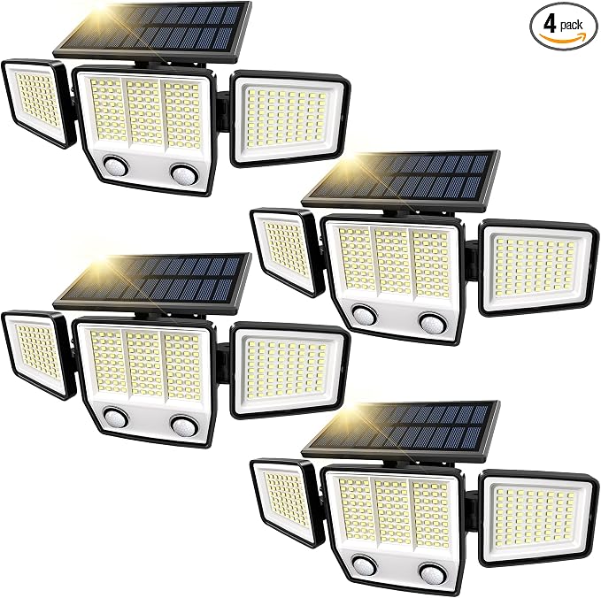 MDCMDCM Solar Motion Sensor Outdoor Lights Waterproof by MDCMDCMSolarLightsOutdoor