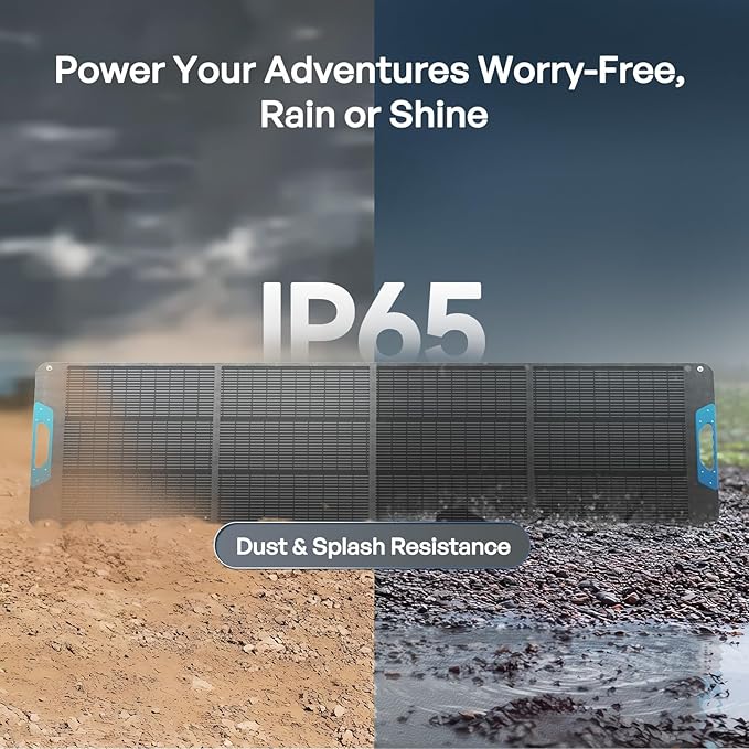 Renogy 200W Portable Solar Panel, IP65 Waterproof Foldable Solar Panel Power - Image 6