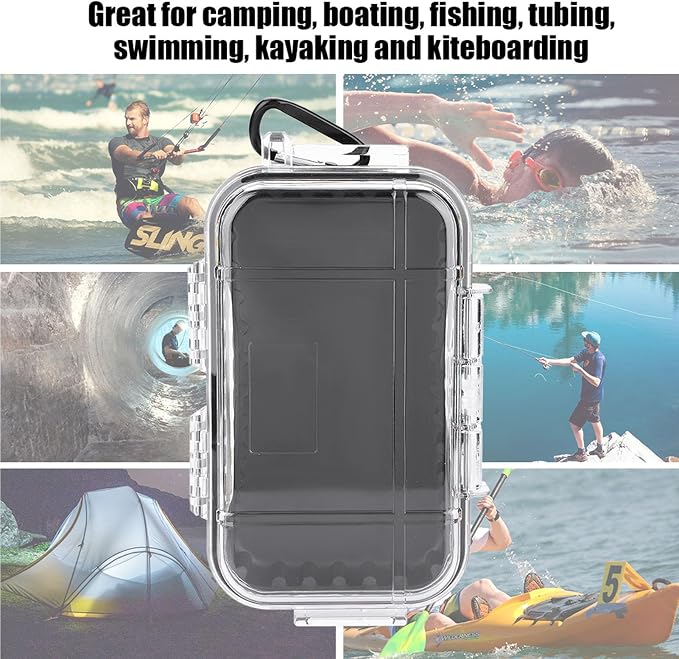 Waterproof Dry Box Protective Case, IP67 Water Resistant Portable Micro Case - Image 9