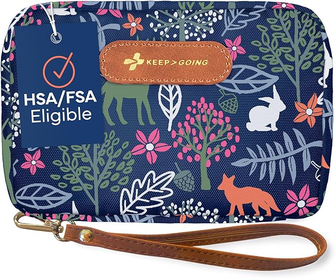 KeepGoing Travel First Aid Kit for Kids – 130 Pc. for Car, Diaper Bag & Backpack by KEEP%3EGOING