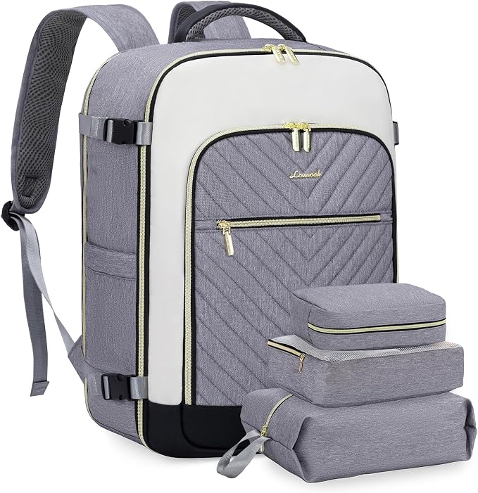 LOVEVOOK Large Travel Backpack for Women, 50L Carry on Backpack Airplane by LOVEVOOK