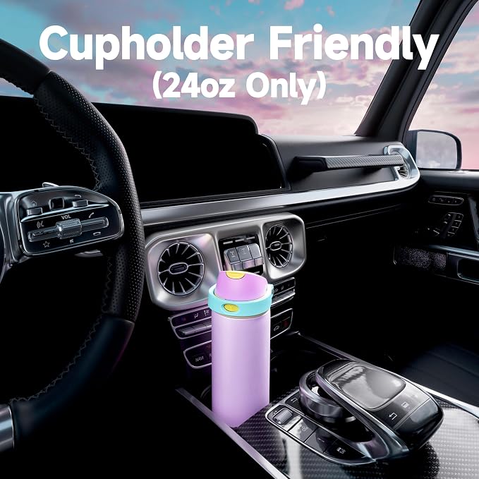 24 oz Insulated Water Bottle - Image 7