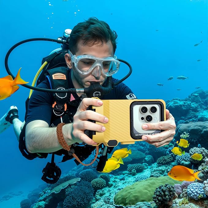 33ft Snorkeling Phone Case, Gen 4 IP68 Waterproof Housing - Image 7