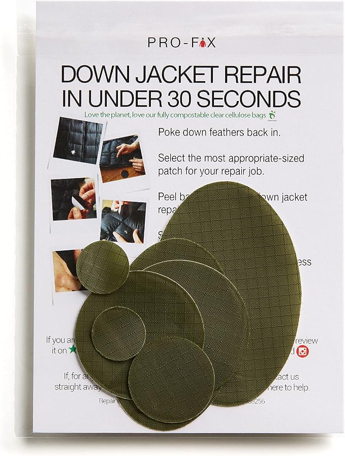 Self-Adhesive Waterproof Repair Patch Kit by DownJacketRepair