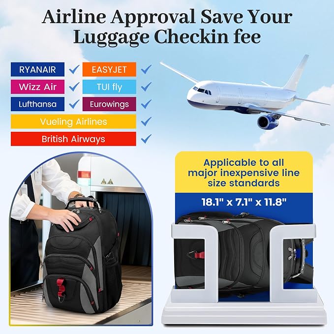 Boavan Vacuum Seal Backpack for Travel - Image 9
