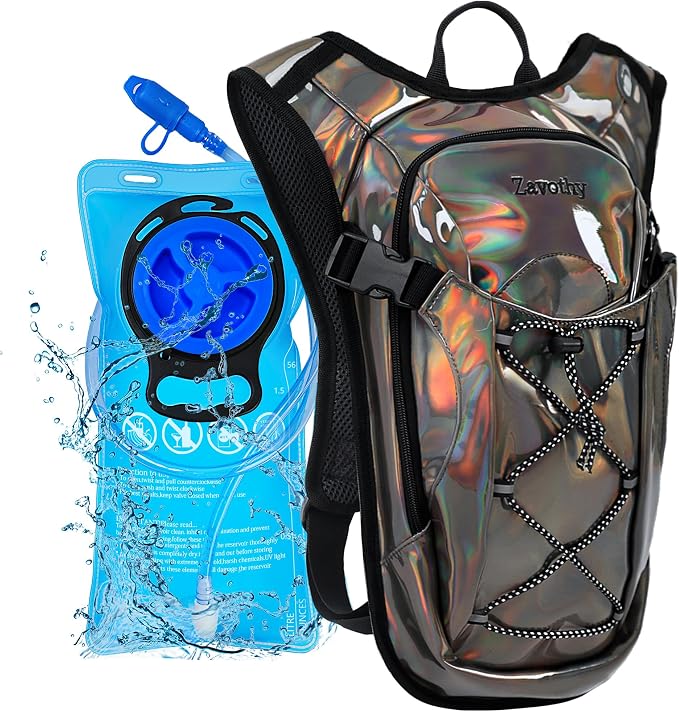 Reflective Hydration Backpack, Hydration Pack by Zavothy
