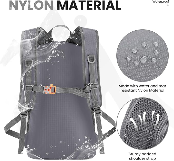 Venture Pal 35L Ultralight Lightweight Packable Foldable Travel Camping Hiking - Image 4