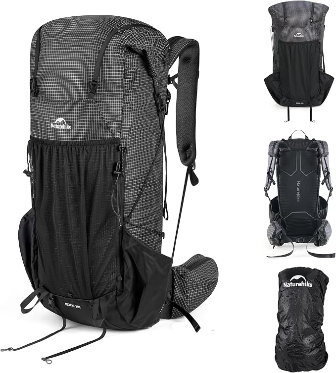 Naturehike 30L Rock 2.0 Upgraded Internal Frame Hiking Backpack by Naturehike