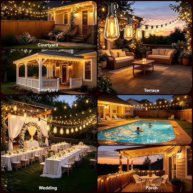 50FT Outdoor String Lights - Image 2
