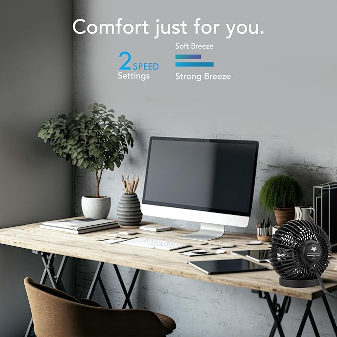 Vornado SPHERE Personal Adjustable Fan, Quiet Operation, Targeted Cooling - Image 4