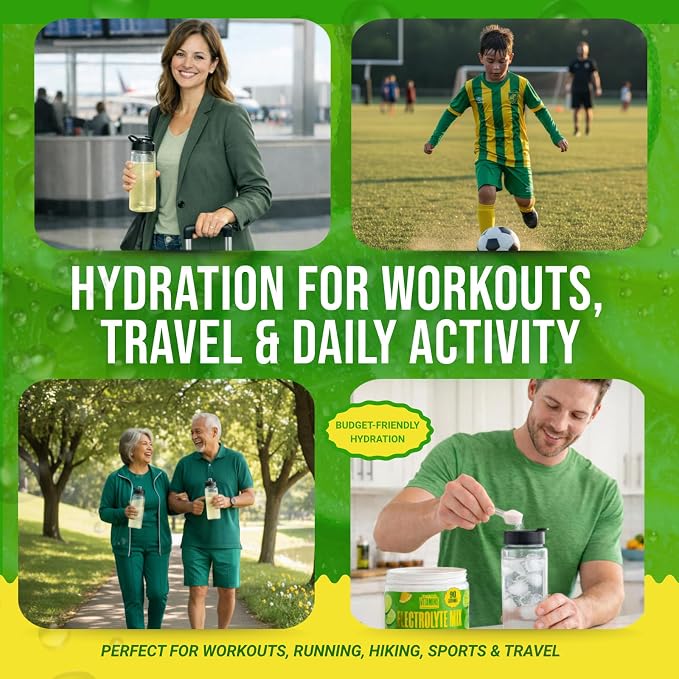 Dr. Price’s Electrolytes Powder Bulk – Lemon Lime, 90 Servings | Sugar Free - Image 8