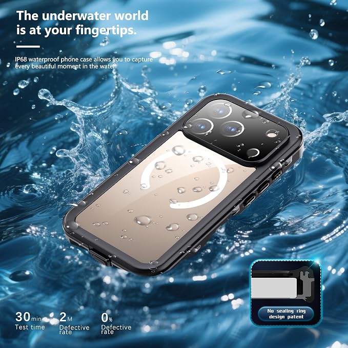 Compatible for iPhone 17 Pro Max Case 6.9" Waterproof 【Compatible - Image 2