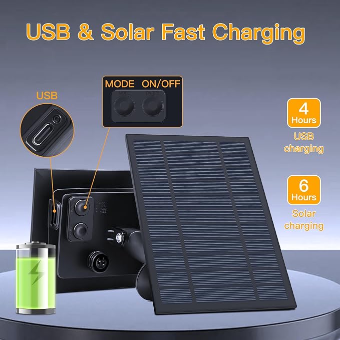 Ollny 35FT Solar Patio Lights, Waterproof Remote Control Dimmable Timers 3Modes - Image 2