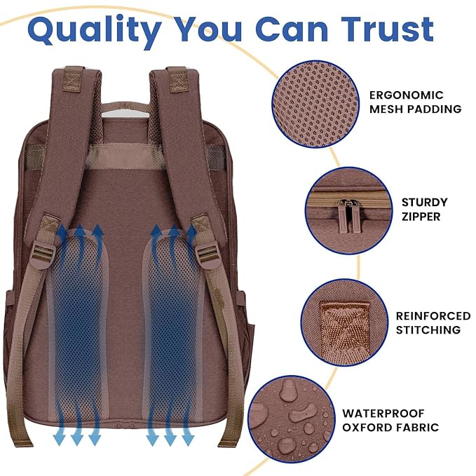 PILLANI Baby Diaper Bag Backpack - Image 6