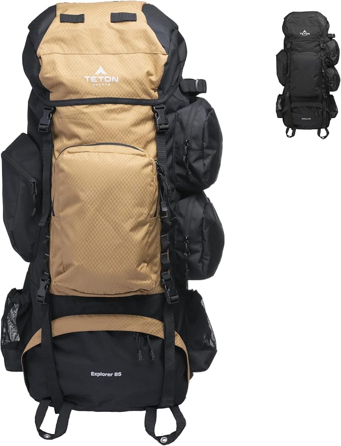 Teton 85L Explorer Internal Frame Backpack by Teton