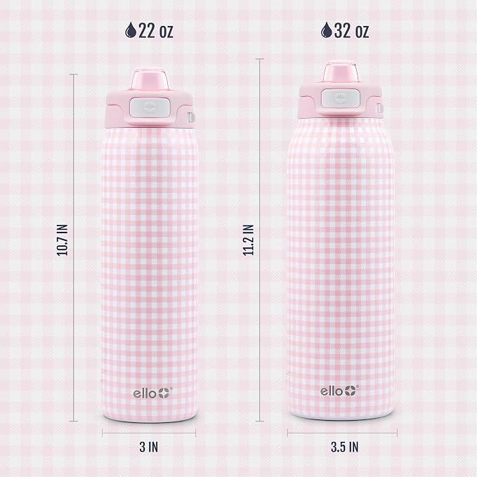 Ello Pop & Fill 32oz Stainless Steel Water Bottle - Image 7