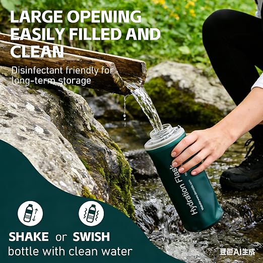 AXEN Collapsible Water Bottle - Image 6