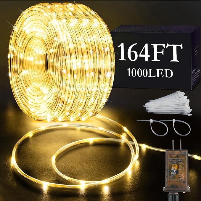 KNONEW 164FT 1000LED Rope Lights by KNONEW