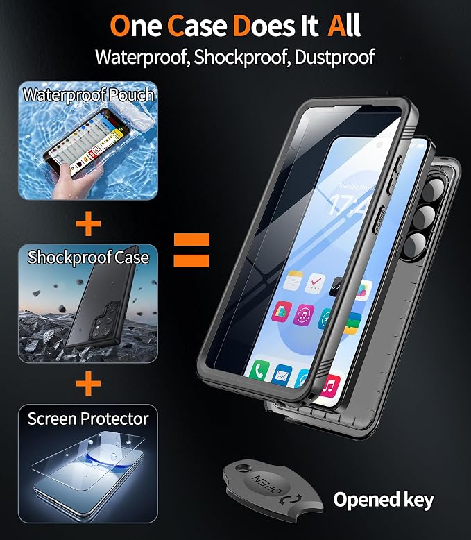 Cozycase Top Waterproof Case for Samsung Galaxy S26 - Image 14