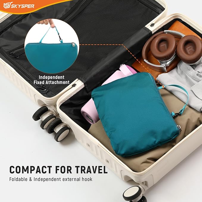 SKYSPER Small Hiking Backpack for Men Women 20L RFID Packable Daypack - Image 5