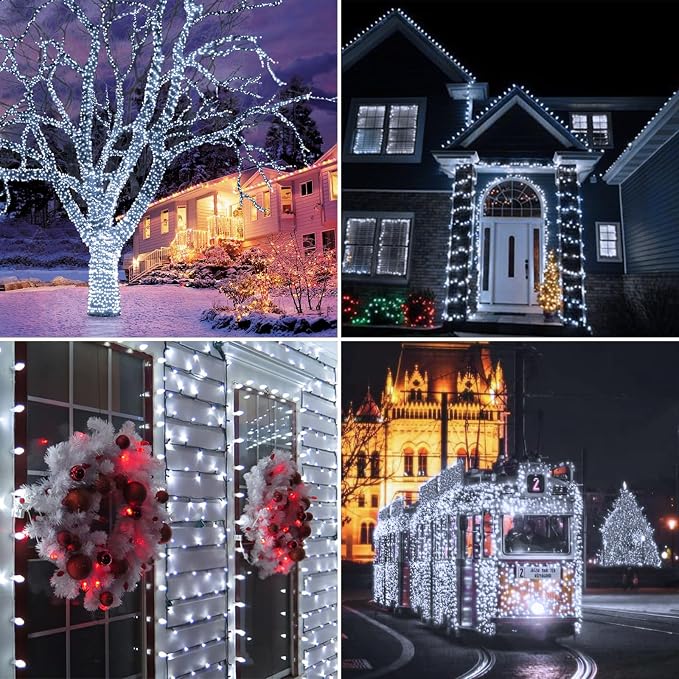 Upgrade 2Pack 500LED Solar String Lights - Image 8