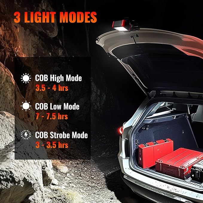 Easymaxx LED Rechargeable Work Light - Image 3