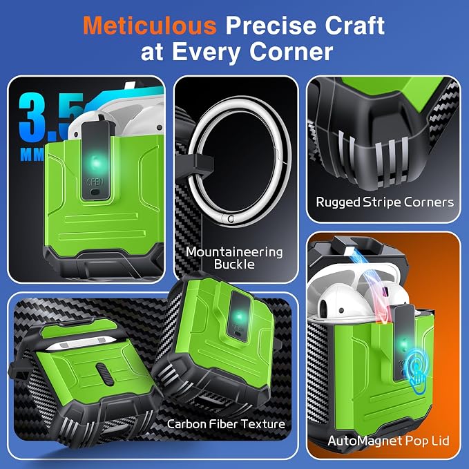 Armoured Heavy Duty for AirPods 1/2 Generation Case - Image 6