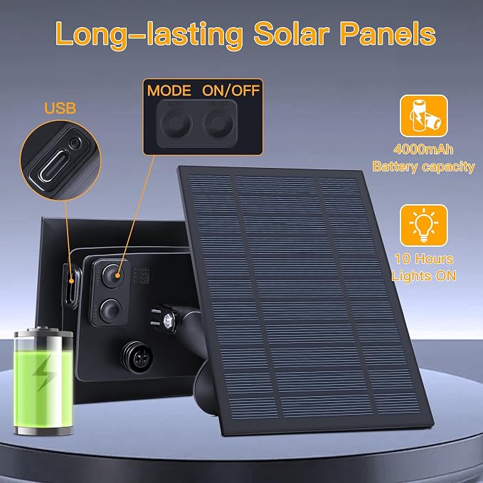 Ollny 110FT Solar String Lights - Image 2