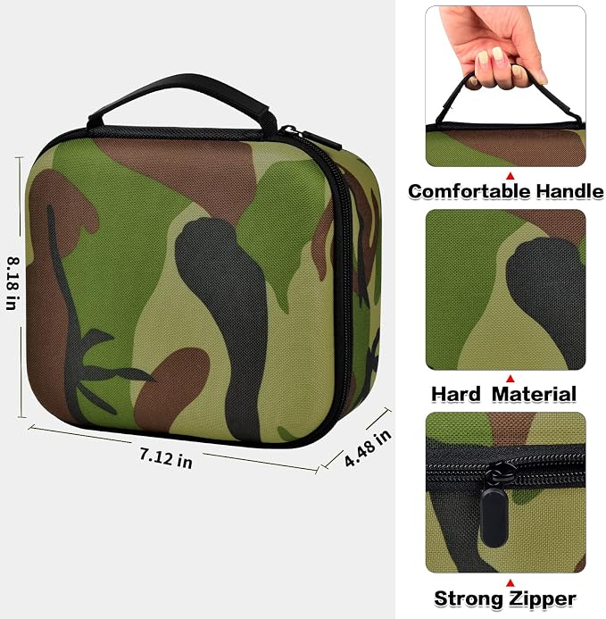 PAIYULE Case for Walker's Razor Slim Electronic Earmuffs/for Howard Leight - Image 4