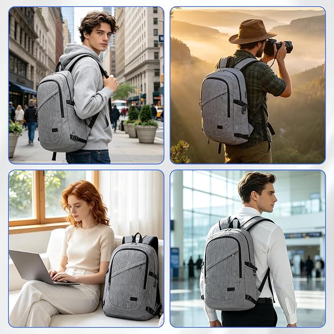 Kono Travel Laptop Backpack - Image 6