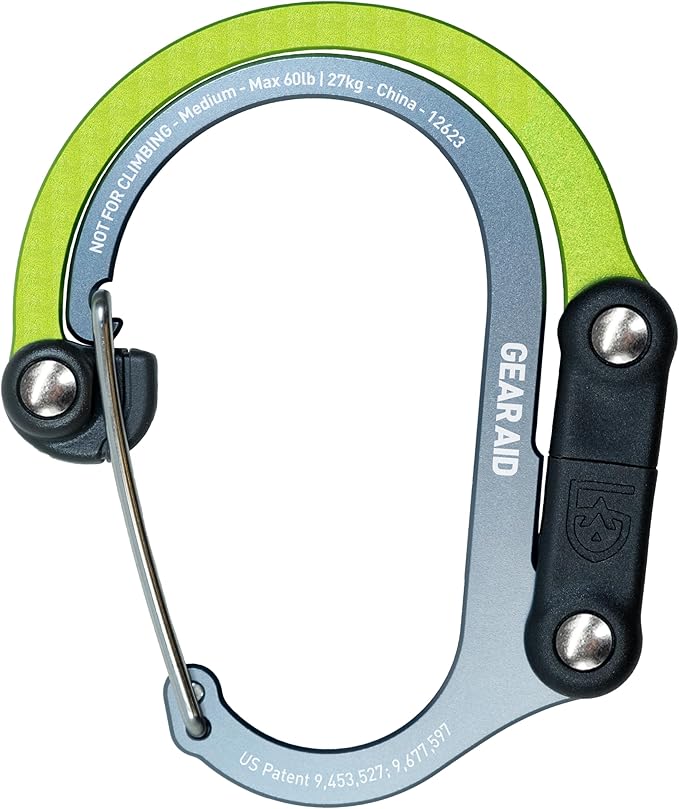 GEAR AID HEROCLIP 360° Swivel Carabiner Gear Clip and Hook - Image 2
