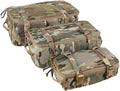 PETAC GEAR 3 PCS Tactical Modular Packing Cubes, Large Capacity Mesh Storage Bag by PetacGear