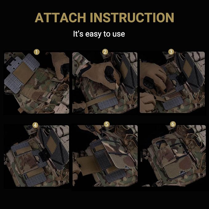 UniPro MB-05 Tactical Vest Navigation Mount - Image 8