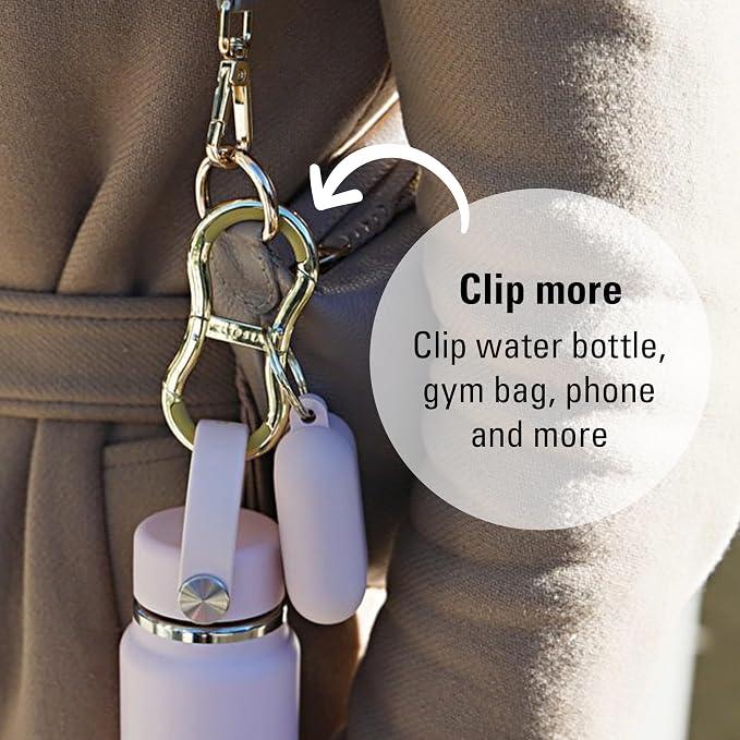 LINK Connector Clip. Women’s Keychain Clip, Fashion Carabiner - Image 4
