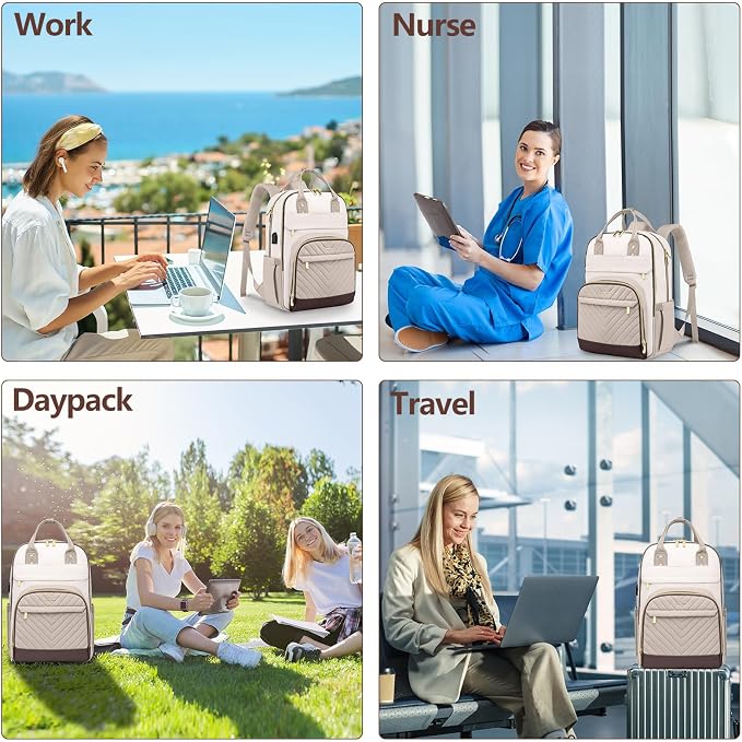 Laptop Backpack for Women Work Bag - Image 8