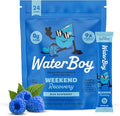 Waterboy Weekend Recovery | 3, 200mg Electrolyte Powder Packets | Ginger + by WaterBoy