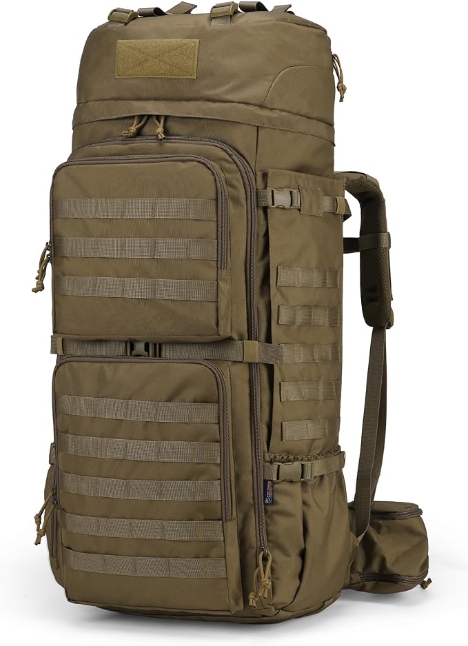 Mardingtop 75L Molle Hiking Internal Frame Backpacks by Mardingtop
