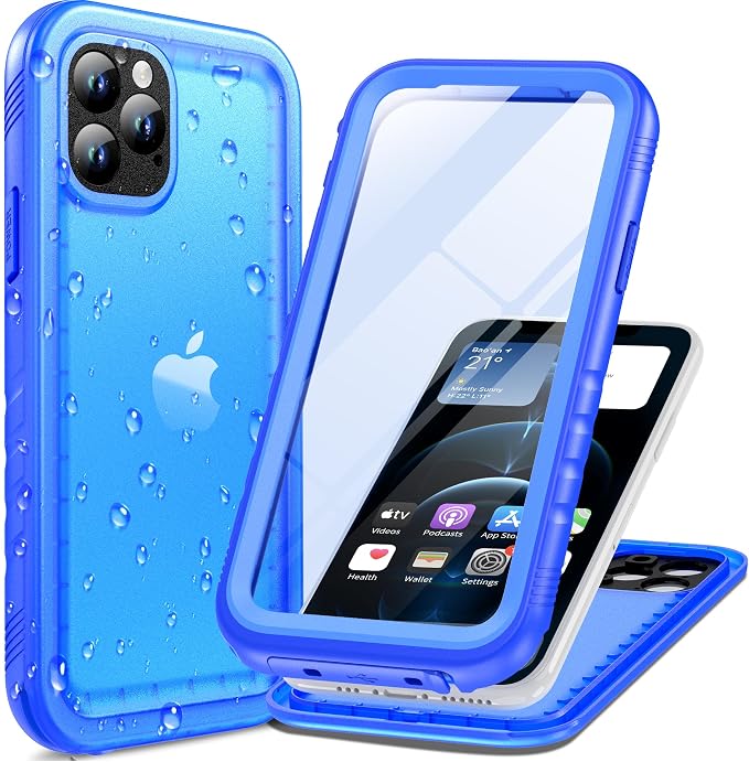 Cozycase Compatible with iPhone 12 Pro Max Waterproof Case by Cozycase