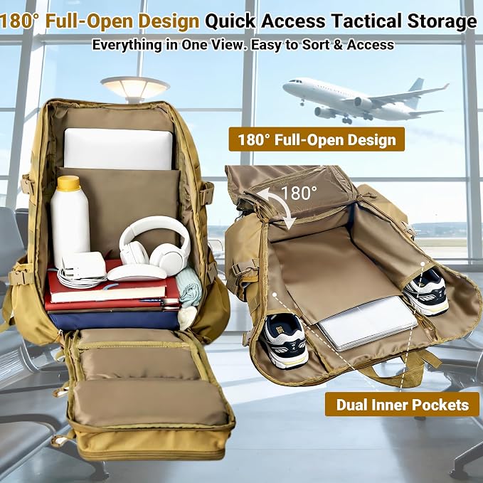 kokkoya Lightweight Tactical Backpacks - Image 3