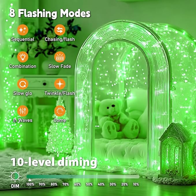 ZSJWL 6 Pack Rechargeable Fairy Lights - Image 7