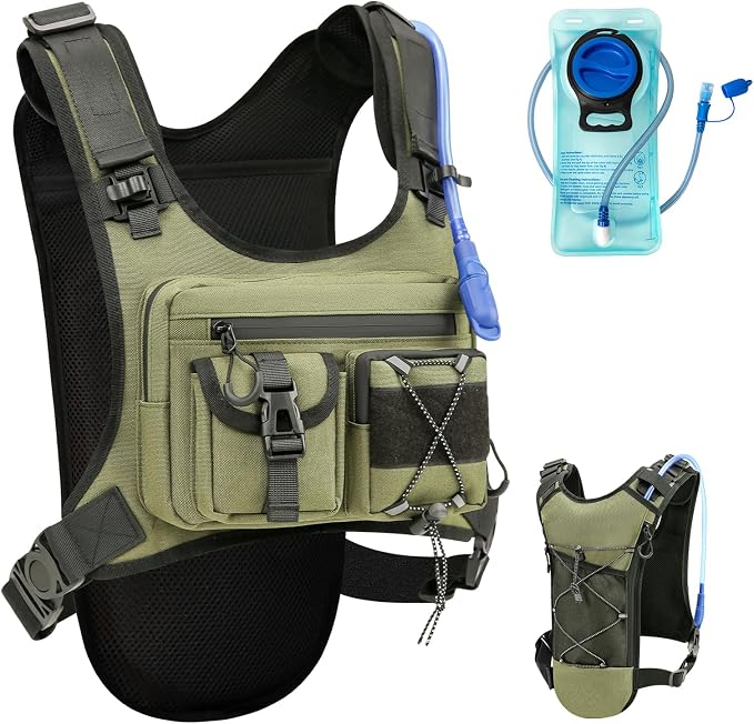 Criuage USA Original Patent Running Hydration Vest Backpack, Lightweight Chest by CriuageDirect