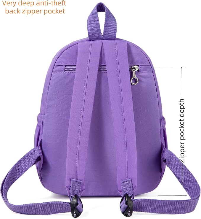 AOTIAN Mini Lightweight 11.8 Inch Backpack Durable Travel Hiking Women and - Image 4