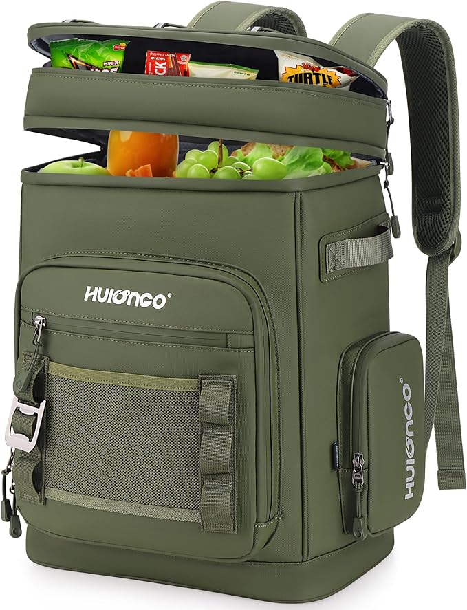 Hulongo Large Waterproof Insulated Cooler Backpack by Hulongo