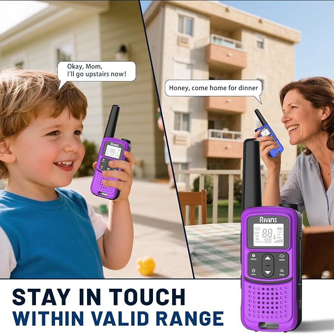 Radios Walkie Talkies Long Range: Rivins F22 Rechargeable Walkie Talkies - Image 7