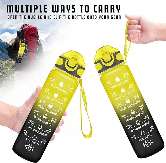 Enerbone 32 oz Drinking Water Bottle - Image 6